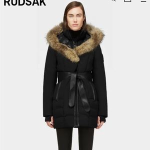 Rudsak iconic down winter parka (-25 C), fits as size small